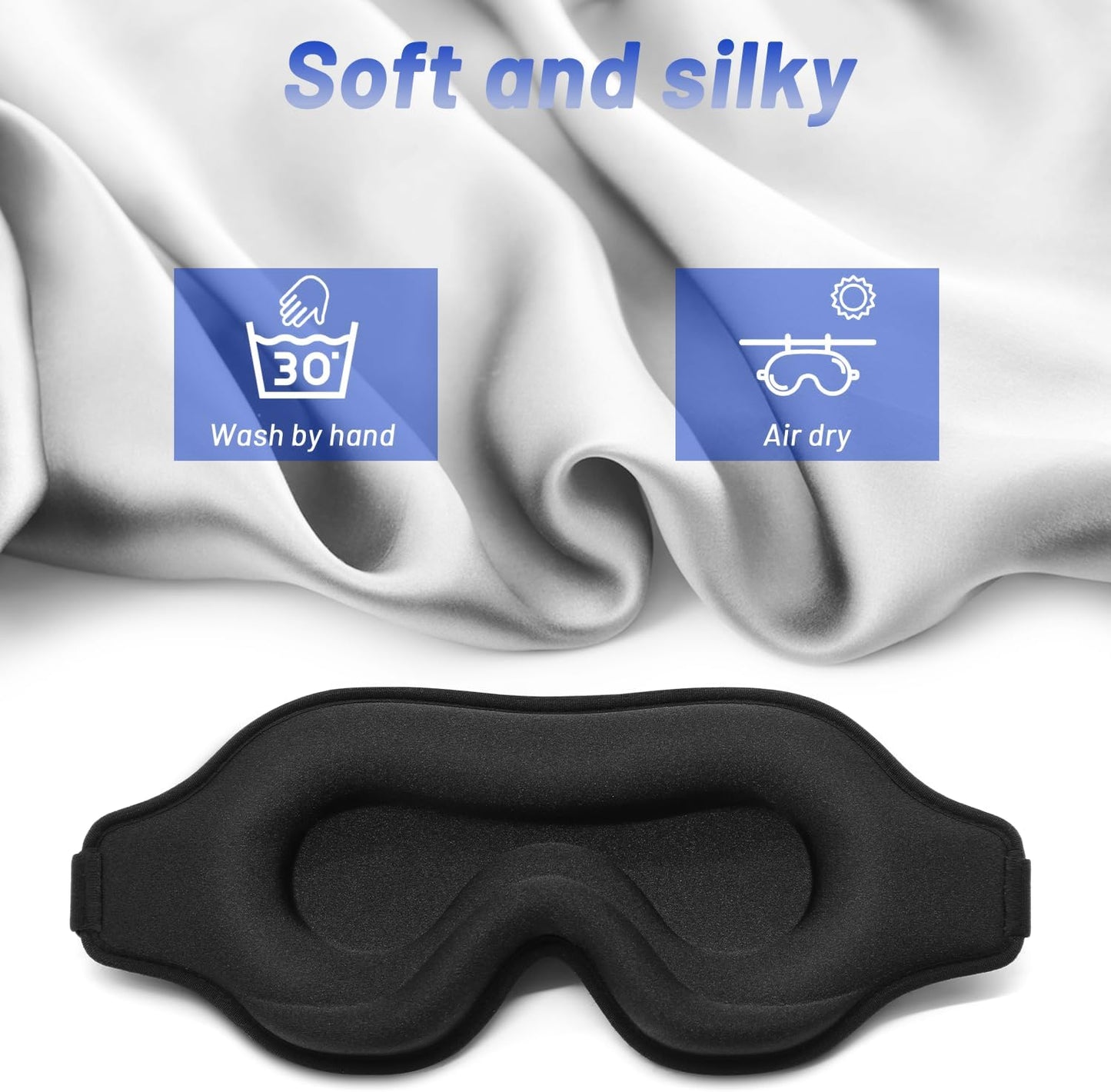 Lash-Safe 3D Contoured Sleep Mask
