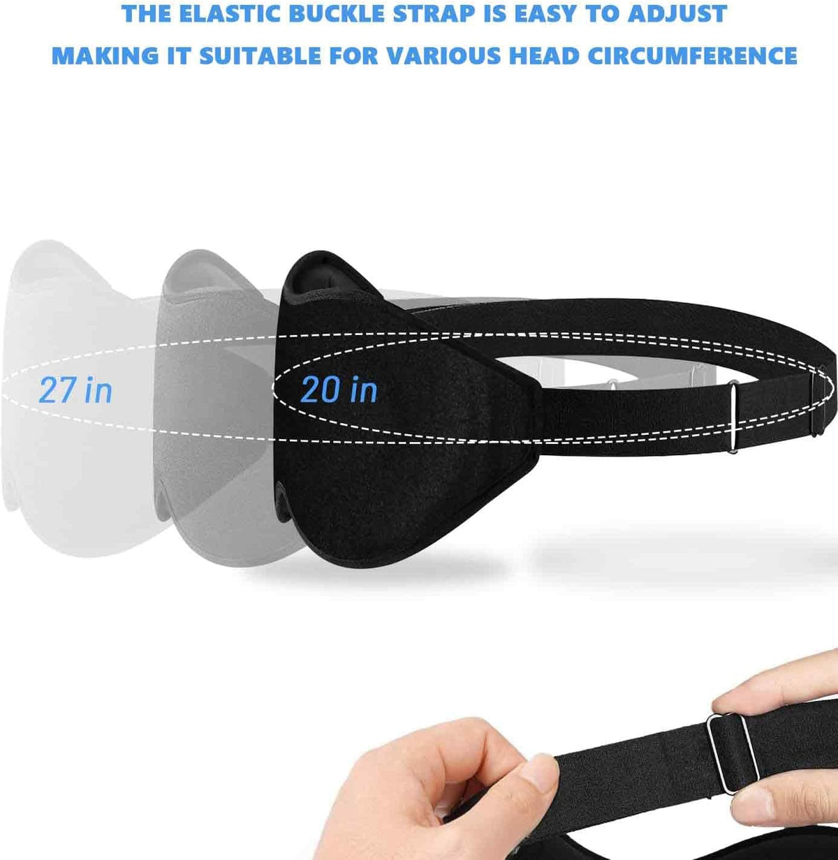 Lash-Safe 3D Contoured Sleep Mask