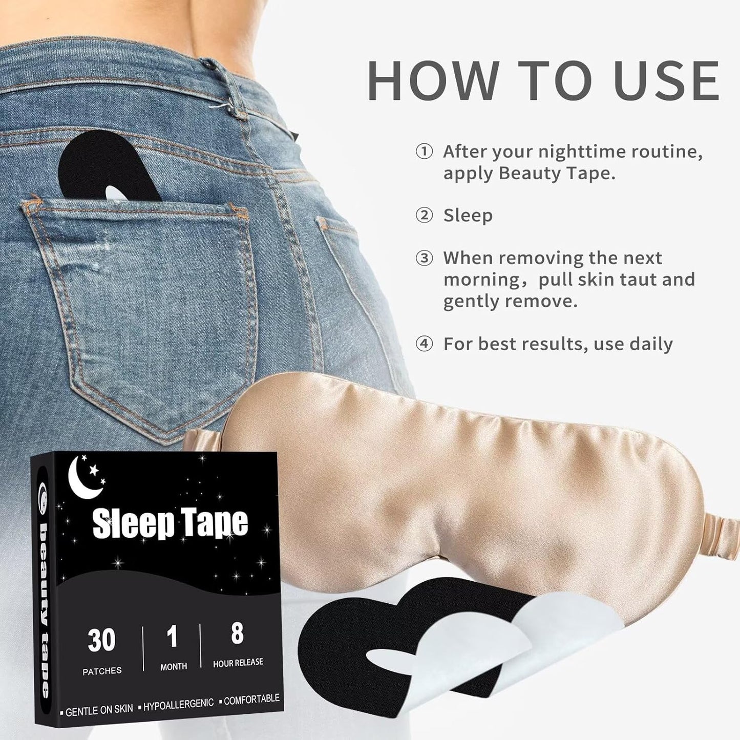 PUFY - Sleep Tape 30-Pack